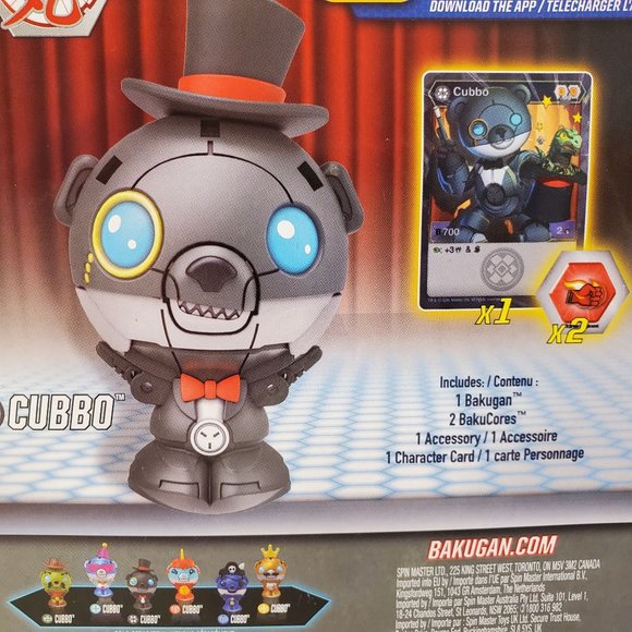 Bakugan Toys Bakugan Magician Cubbo Pack Transforming Collectible